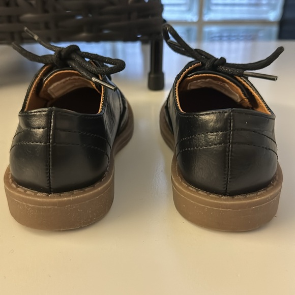 GYMBOREE Toddler Boys Formal Black Dress Shoe - size 6 - Picture 4 of 8